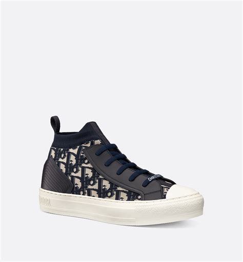 Dior deep blue mesh sneakers